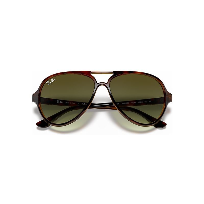 CATS 5000 CLASSIC Sunglasses in Light Havana and Green Gradient