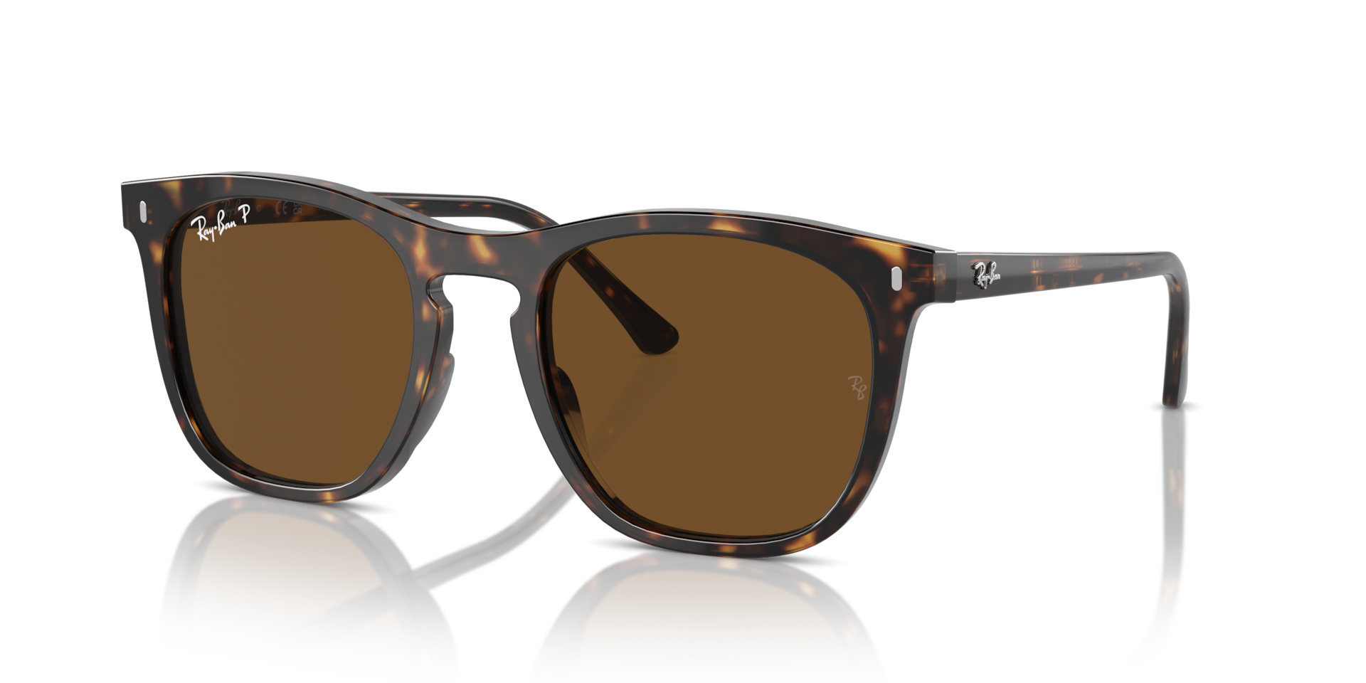 RB2210 Sunglasses in Havana and Brown Polarized - RB2210 