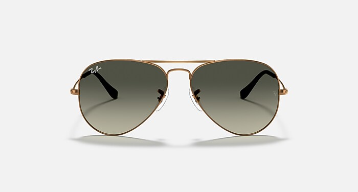 AVIATOR GRADIENT Sunglasses in Bronze and Grey Gradient (58-14