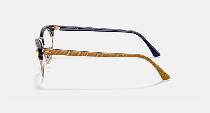 CLUBMASTER OVAL OPTICS Eyeglasses with Beige and Clear (50-19