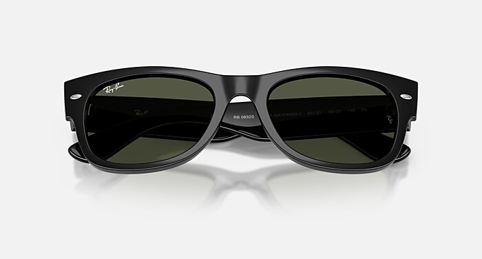 最新作レイバンMEGA WAYFARER II RB0832SF ブラック MEGA WAYFARER II Sunglasses in Black and Green - RB0832S | Ray-Ban® US