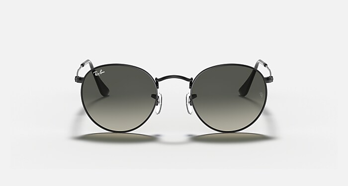 ROUND FLAT LENSES Sunglasses in Black and Grey Gradient - RB3447N