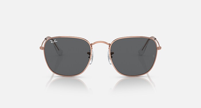 FRANK ROSE GOLD Sunglasses in Rose Gold and Dark Grey (54-20