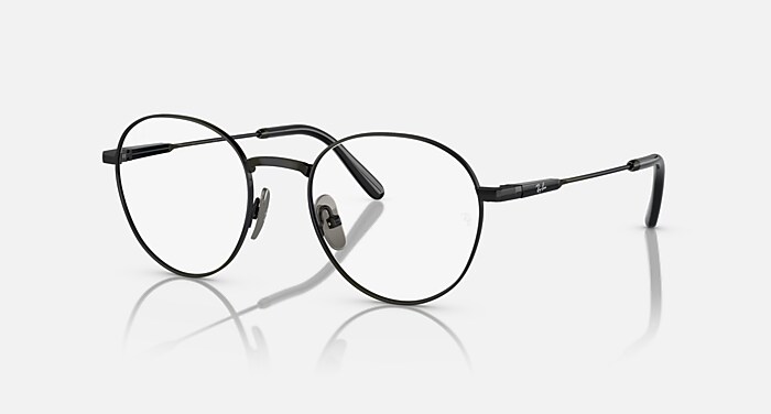 DAVID TITANIUM OPTICS Eyeglasses with Black and Clear (51-20