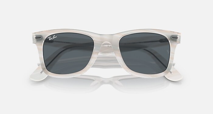 ORIGINAL WAYFARER CHANGE Sunglasses in Photo Striped Light Blue