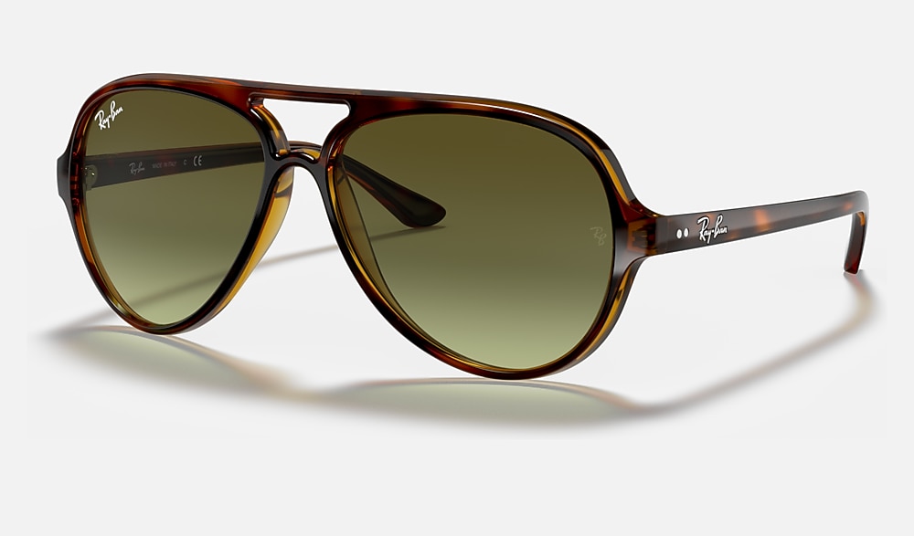 CATS 5000 CLASSIC Sunglasses in Light Havana and Green Gradient