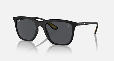 RB4433M SCUDERIA FERRARI COLLECTION Sunglasses in Black and Dark