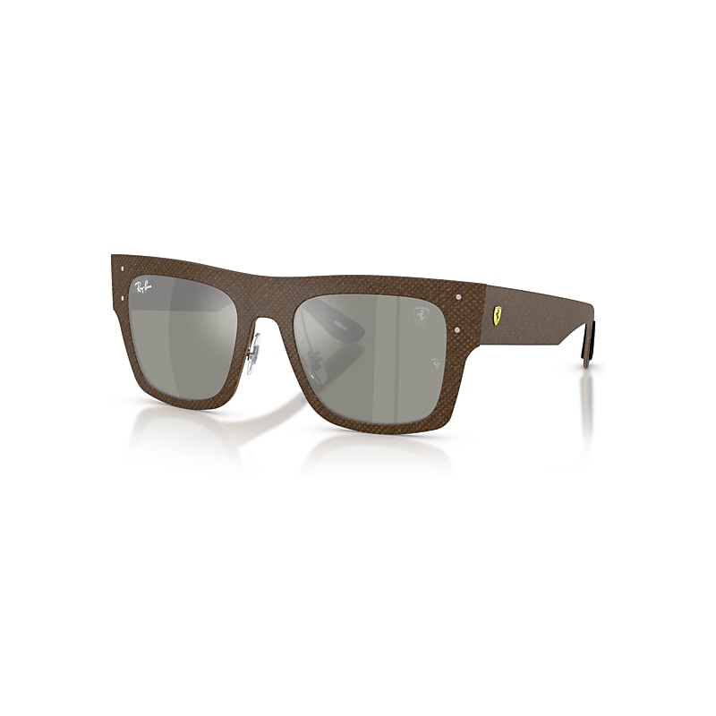 Ray-Ban Flax Fiber Limited Edition 2026 - Scuderia Ferrari Collection Gafas De Sol Linen Fiber Montura Verde Lentes 53-21