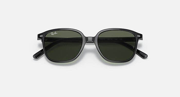 LEONARD KIDS Sunglasses in Black and Dark Green (45-16) - RB9093S