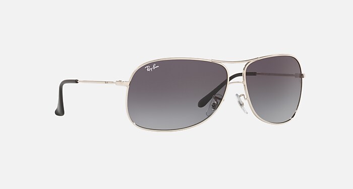 RB3267 Sunglasses in Silver and Grey Gradient - RB3267 | Ray  display picture 1