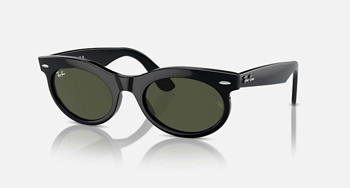 Ray-Ban ウェイファーラー オーバル Óculos de Sol WAYFARER OVAL em Preto e Verde - RB2242 | Ray-Ban® BR