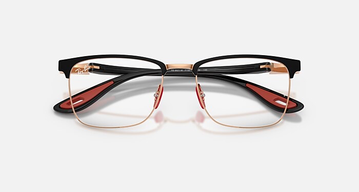 RB6621M OPTICS SCUDERIA FERRARI COLLECTION Eyeglasses with Black