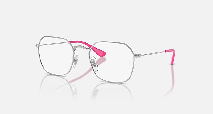 RB9594V OPTICS KIDS Eyeglasses with Silver and Clear (47-19