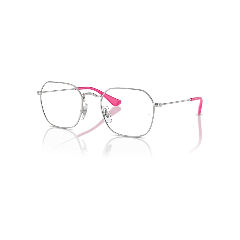 Ray-Ban Eyeglasses Kids  Optics Kids - Silver Frame Clear Lenses Polarized 45-19, RB9594V
