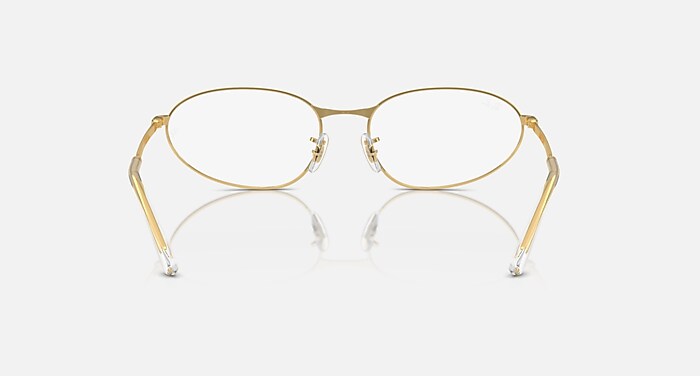 RB3734V OPTICS Eyeglasses with Arista Gold and Clear (54-18