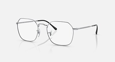 JIM OPTICS Eyeglasses with Havana On Silver and Clear (53-20