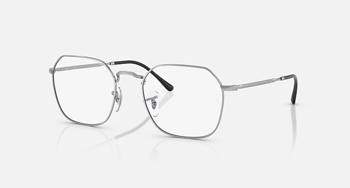 JIM OPTICS Eyeglasses with Silver and Clear (51-20) - RB3694V