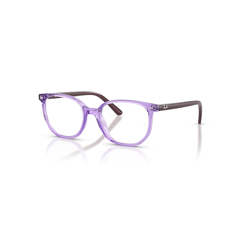 Ray-Ban Eyeglasses Kids Elliot Optics Kids - Violet Frame Clear Lenses Polarized 46-16, RB9097V