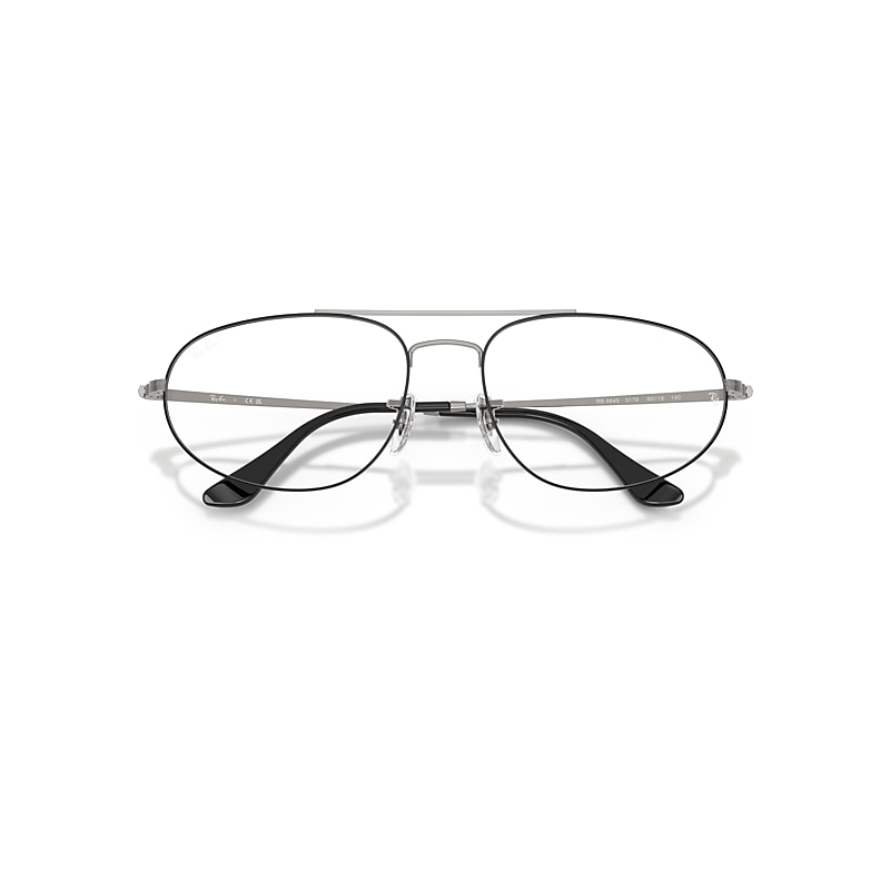 Ray-Ban Explorer Iv Optics Optical Gunmetal Frame Clear Lenses Polarized 57-18