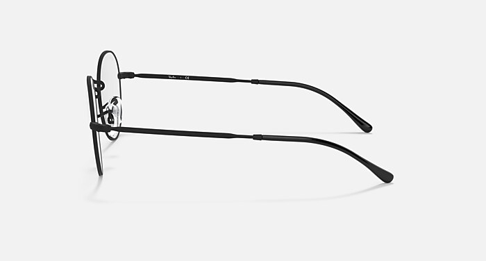 ROUND METAL OPTICS II メガネ ブラック と クリア (49-20) - RB3582V