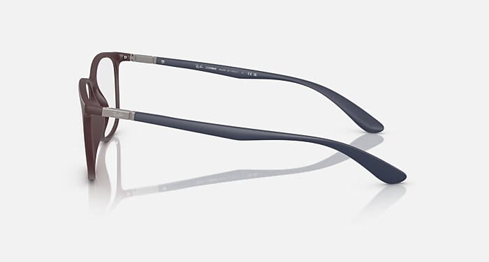 RB7199 OPTICS LITEFORCE Eyeglasses with Matte Dark Violet and