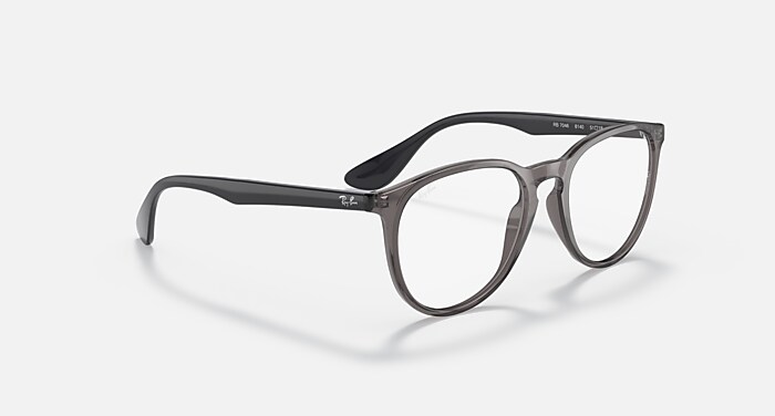 ERIKA OPTICS Eyeglasses with Transparent Grey Frame - RB7046 | Ray