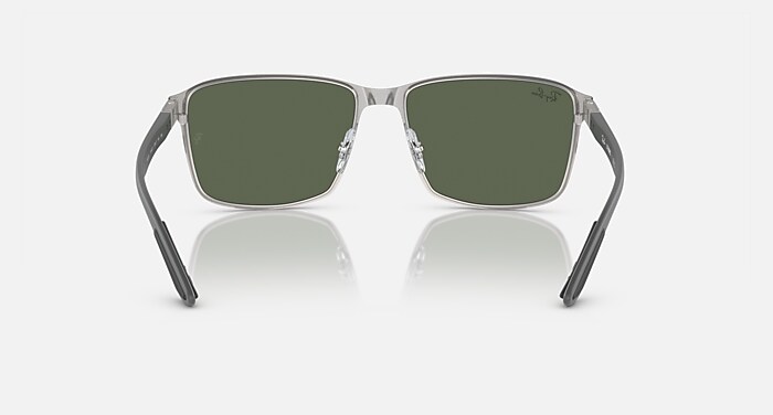 希少品 レア　ボシュロムジャパン Ray Ban シルバーフレームサングラス レイバン公式ストア】 Ray-Ban® RB3721 サングラス | シルバー上に
