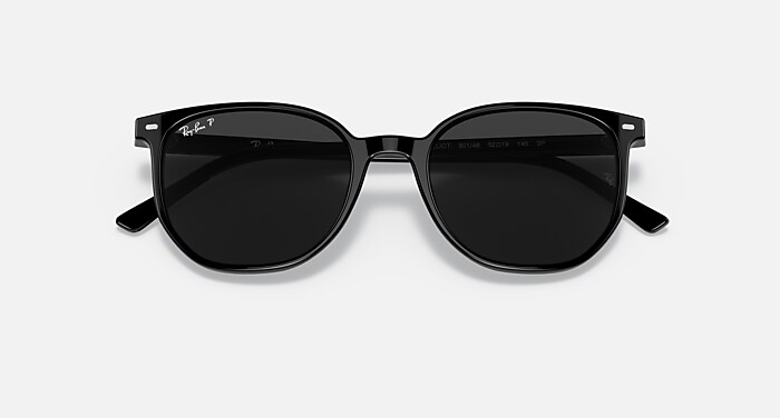 ELLIOT Sunglasses in Black and Polarized Black - RB2197F | Ray-Ban® US
