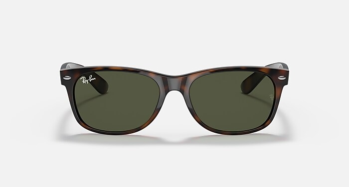 NEW WAYFARER CLASSIC Sunglasses in Tortoise and G-15 Green