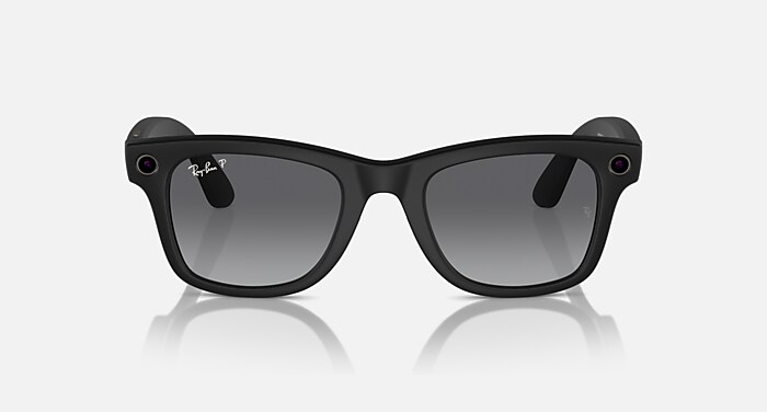 RAY-BAN META WAYFARER - GEN 1 Sunglasses in Black and Graphite