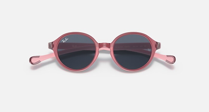 RB9075S KIDS Sunglasses in Fuchsia On Pink and Dark Grey - RB9075S