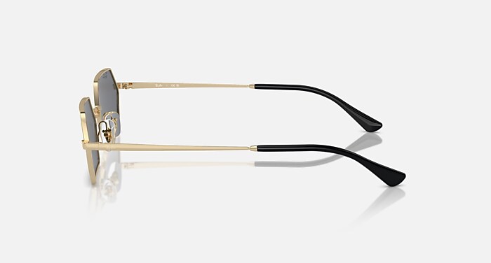 新品 レイバン RB3728 YEVI BIO-BASED Sunglasses in Light Gold and Dark Grey - RB3728