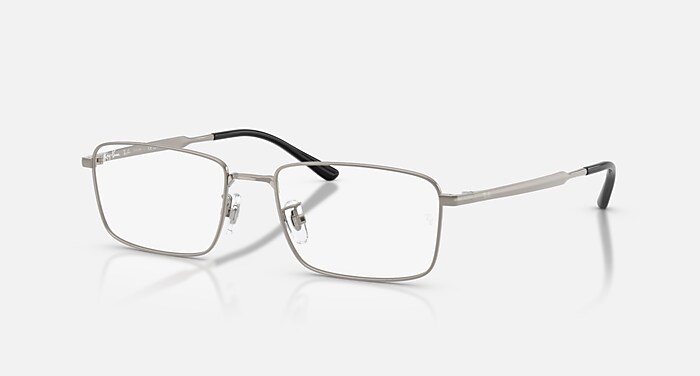 RB6647 OPTICS Óculos de Grau Prata e Transparente (53-20) - RB6647