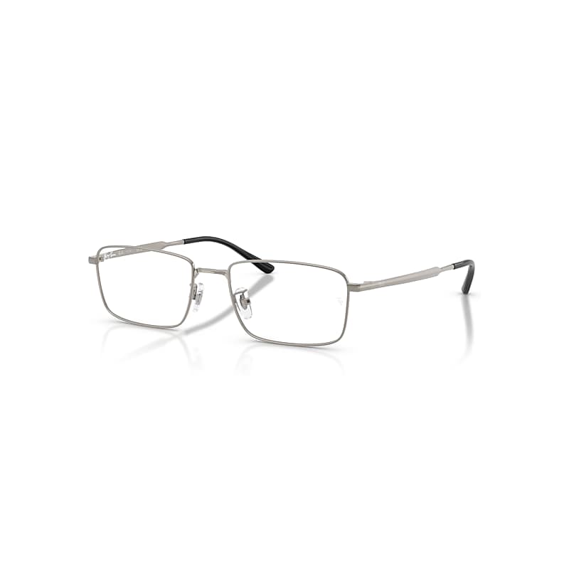 Ray-Ban Rb8786d Titanium Optics  Staalgrijs Montuur Transparant Glazen Gepolariseerd 55-18