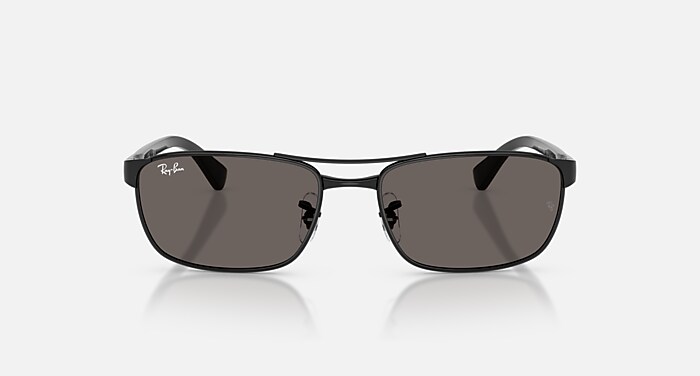 RB3778 Sunglasses in Black and Dark Grey (57-18) - RB3778 | Ray