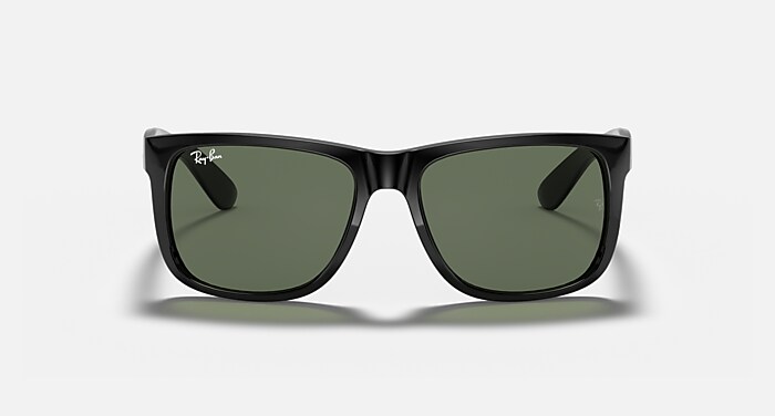 JUSTIN CLASSIC Sunglasses in Black and Dark Green - RB4165 | Ray
