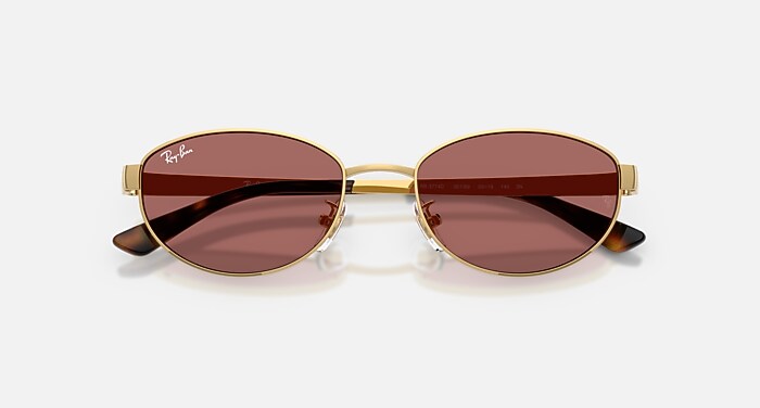 RB3774D Sunglasses in Arista and Dark Violet (55-19) - RB3774D