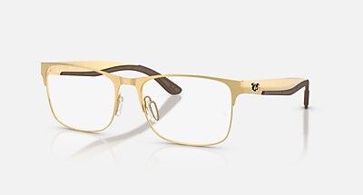 RB7550 OPTICS Eyeglasses with Black and Clear (57-18) - RB7550