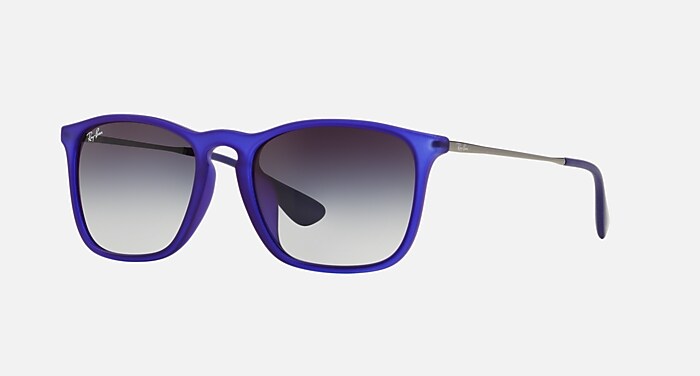 CHRIS Sunglasses in Blue and Grey Gradient (54-18) - RB4187F | Ray