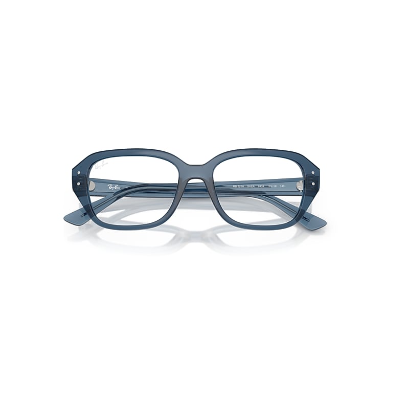 Ray-Ban Shea Optics Bio-based Optical Light Blue Frame Clear Lenses Polarized 53-18