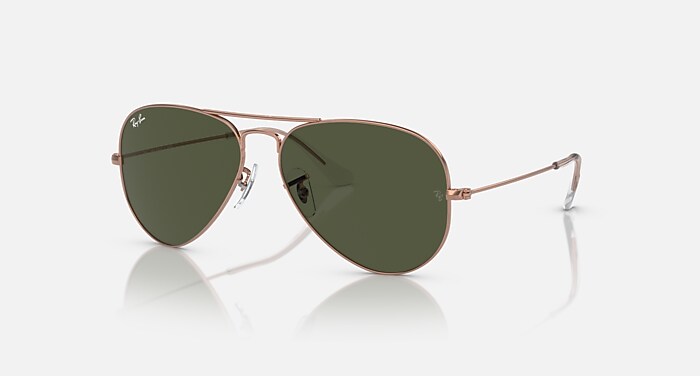 レイバン公式ストア】 Ray-Ban® AVIATOR ROSE GOLD サングラス 