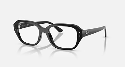 SHEA OPTICS BIO-BASED メガネ ブラック と クリア (51-18) - RB7258F