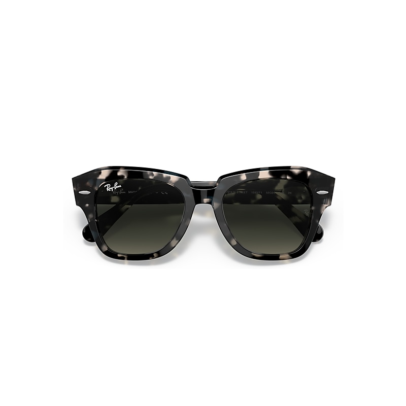 STATE STREET FLECK Sunglasses in Grey Havana and Grey Gradient