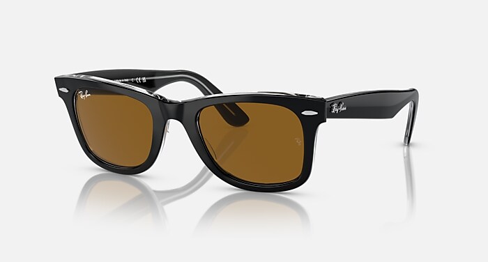 ORIGINAL WAYFARER CLASSIC Sunglasses in Black On Transparent and