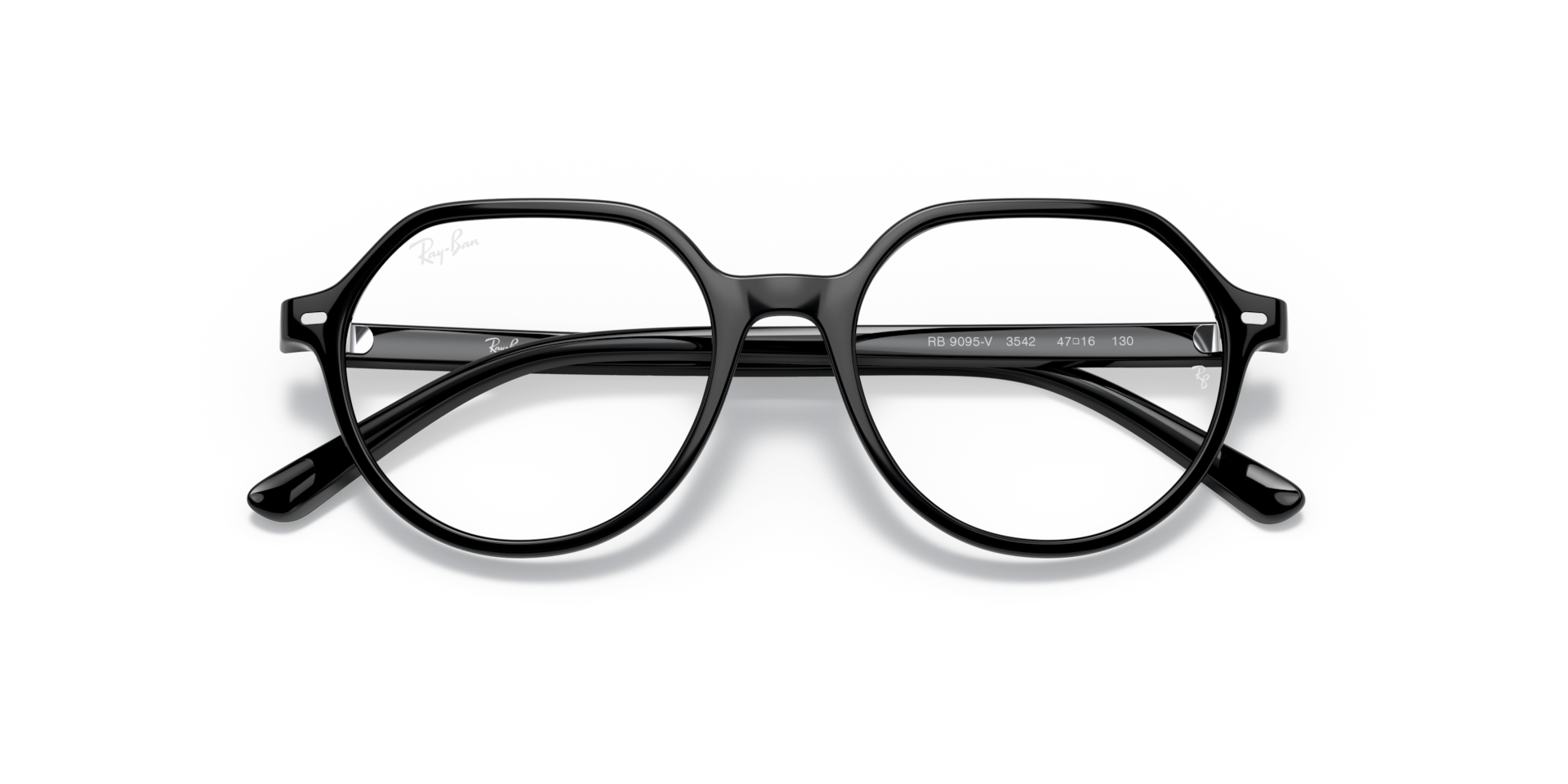 Ray-Ban Thalia Optics Kids Eyeglasses Black Frame Clear Lenses Polarized 47-16 $87