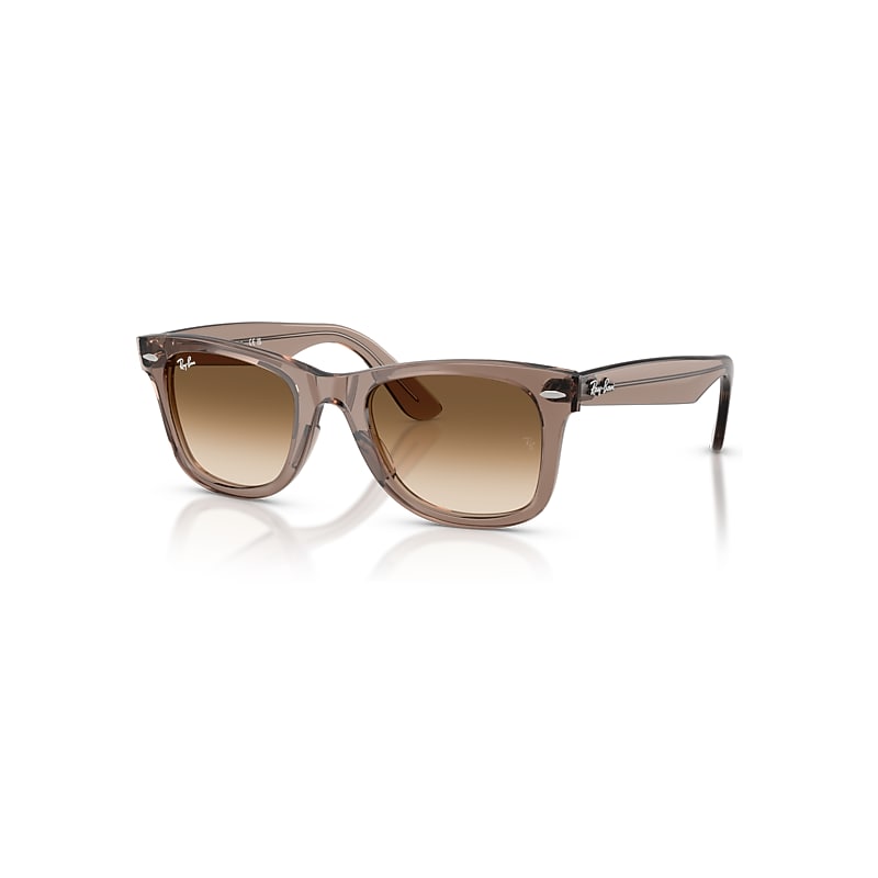 Ray - Ban Unisex Brown Rb4340 Wayfarer Ease 682751 Sunglasses Acetate Squared Normal Nuanced - Image 3