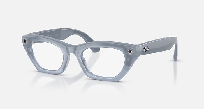 れいさんへ RAY-BAN META (GEN 3) ZENA AI Glasses in ミルキーグレーライラック