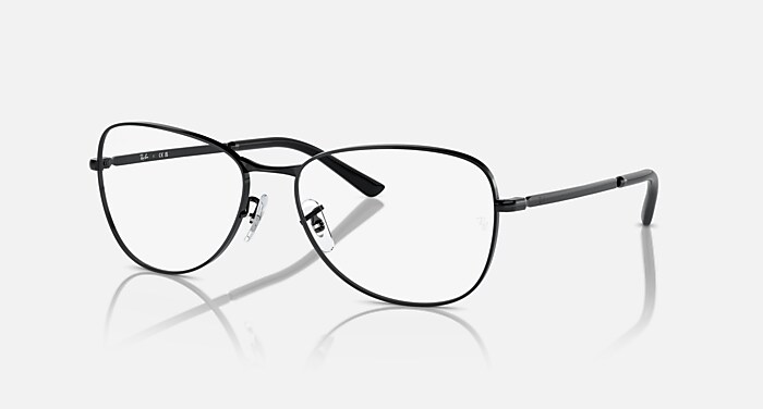 RB3733V OPTICS メガネ ブラック と クリア (54-17) - RB3733V
