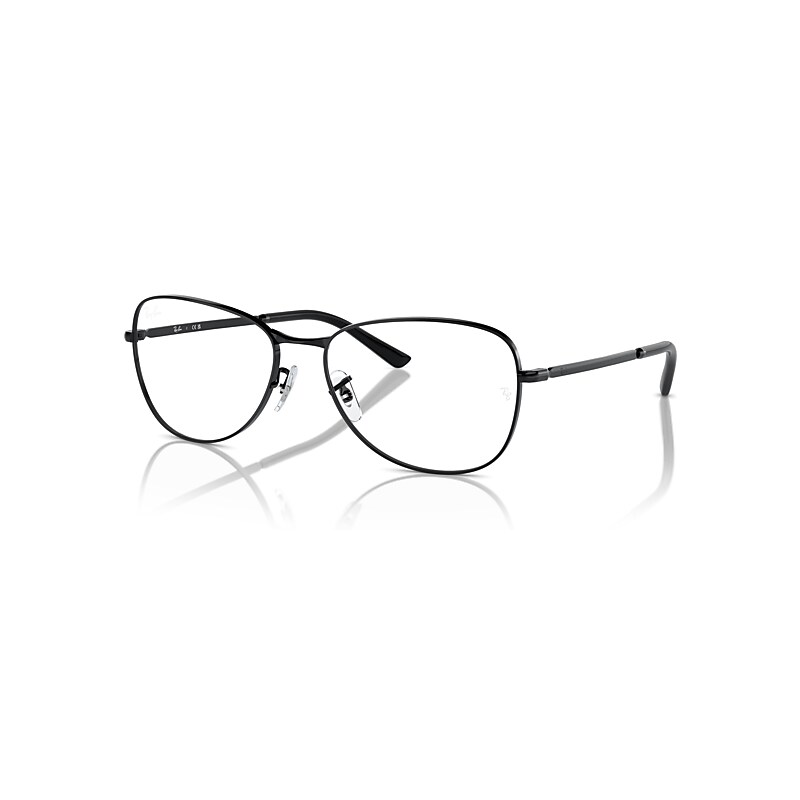 Ray-Ban Eyeglasses  Rb3733v Optics - Black Frame Clear Lenses Polarized 54-17, RX3733V