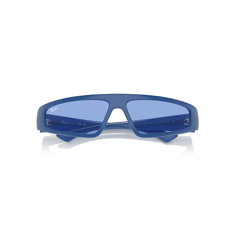 IZAZ BIO-BASED Sunglasses in Electric Blue and Blue (59-13